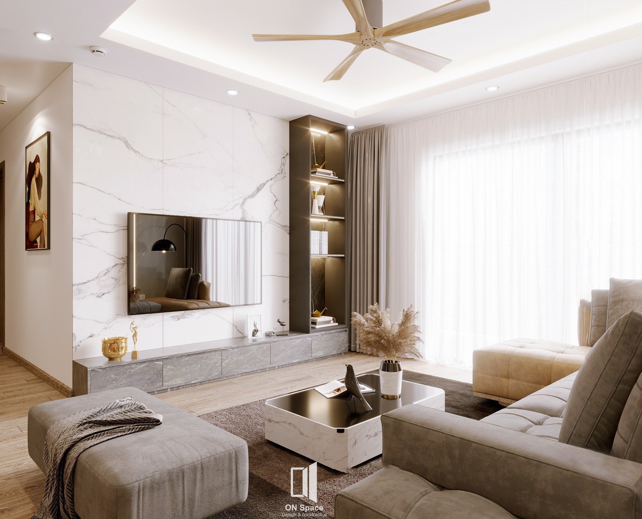 Dự án - Thiết kế - Thi công nội thất On-Space